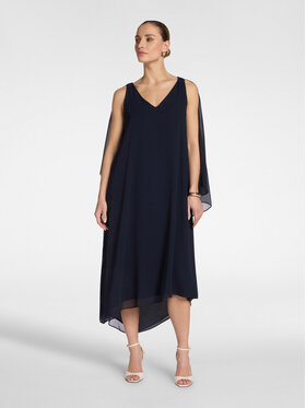 Elena Mirò Elena Mirò Sukienka wieczorowa 7072P100299N034 Niebieski A-Line Fit