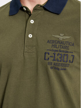 Aeronautica Militare Polo 232PO1709J584 Zelena Regular Fit