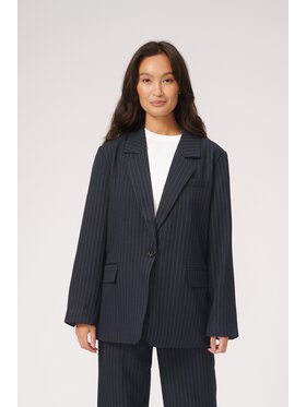 TeeShoppen TeeShoppen Marynarka 'Oversized Collection' Granatowy Oversize