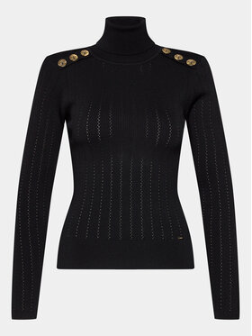 Gaudi Gaudi Robe en tricot 321FD53001 Noir Regular Fit