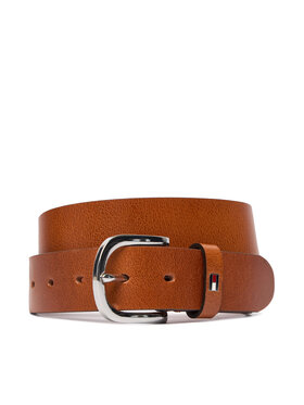 Tommy Hilfiger Tommy Hilfiger Pasek Damski New Danny Belt WW0WW11590 Brązowy