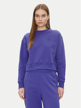 Save The Duck Save The Duck Mikina DF1180W CLEE20 Fialová Relaxed Fit