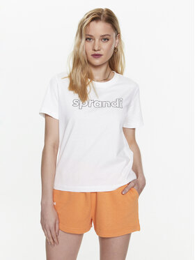 Sprandi Sprandi T-shirt SP3-TSD030 Blanc Relaxed Fit