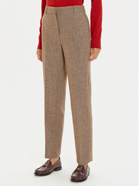 Tommy Hilfiger Tommy Hilfiger Stoffhose Herringbone WW0WW42959 Braun Straight Fit