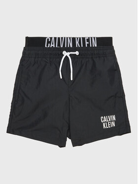 Calvin Klein Swimwear Calvin Klein Swimwear Szorty kąpielowe KV0KV00022 Czarny Regular Fit