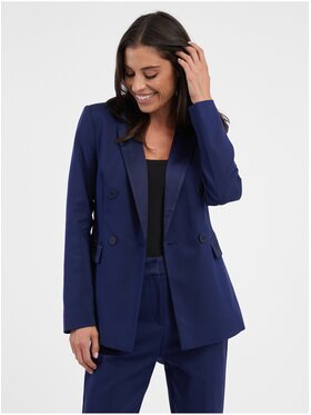 Orsay Orsay Marynarka 499021575000__42 Granatowy Regular Fit