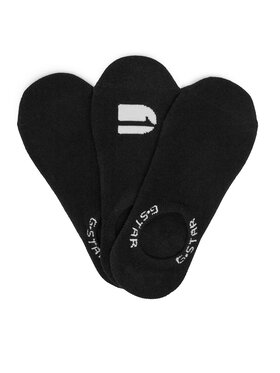 G-Star Raw G-Star Raw Kotníkové ponožky AS_G-STAR_S_020_SS25 (3-PACK) Černá
