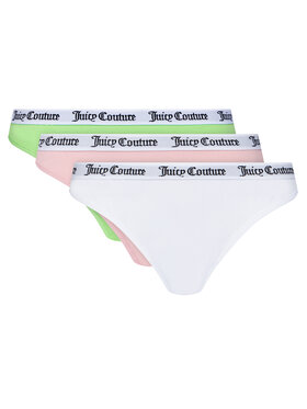 Juicy Couture Juicy Couture Komplekti kuulub 3 paari klassikalisi aluspükse Diddy JCLBR224572 Värviline