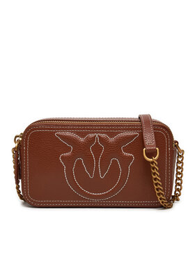 PINKO Pinko Borsetta Pelle Bottalata 103799 Marrone