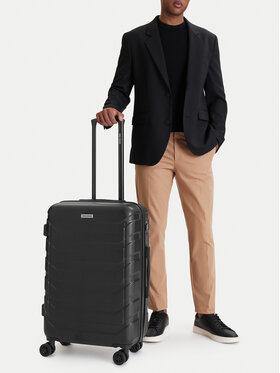 GINO ROSSI GINO ROSSI Srednji kofer CEO-GIN-M-001-05-BLACK2 Crna