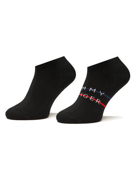 Tommy Hilfiger Tommy Hilfiger Súprava 2 párov členkových pánskych ponožiek 701222188 Čierna
