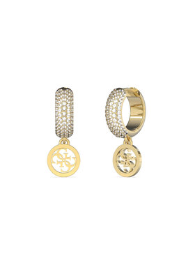 Guess Guess Náušnice JUBE03301JW-YG Strieborná