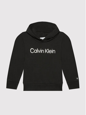 Calvin Klein Jeans Calvin Klein Jeans Majica dugih rukava Institutional Logo IG0IG01341 Crna Regular Fit