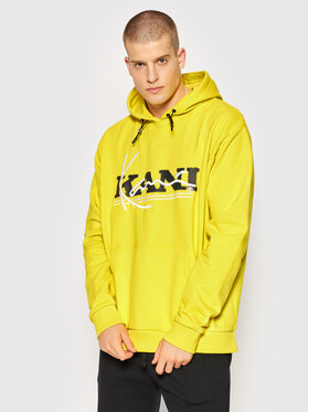 Karl Kani Karl Kani Sweatshirt Retro 6093659 Gelb Regular Fit