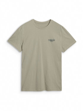 4F 4F T-Shirt MONOCHROME Khaki Regular Fit