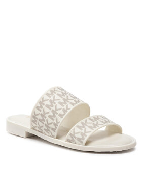 MICHAEL Michael Kors MICHAEL Michael Kors Šľapky Kennedy Jelly Slide 40S2KDFA1Q Biela