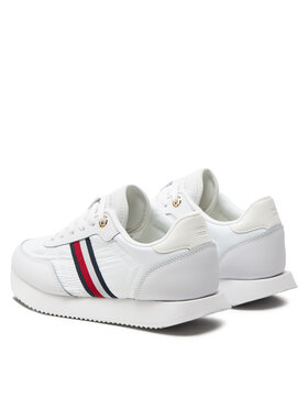 Tommy Hilfiger Superge Essential Runner Global Stripes FW0FW08005 Bela