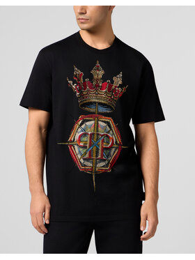 PHILIPP PLEIN PHILIPP PLEIN T-Shirt 29021 Czarny Regular Fit