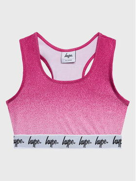 HYPE HYPE Top ZVLR-183 Ružičasta Slim Fit