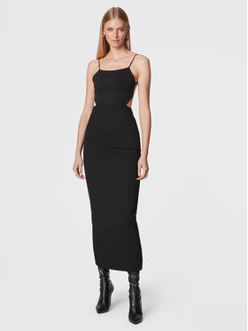 NA-KD NA-KD Večernja haljina 1018-009388-0002-003 Crna Regular Fit