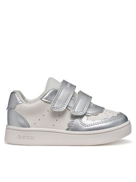 Geox Geox Sneakersy B Eclyper Girl B555MA 054AJ C0007 Srebrny