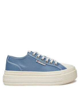 Tommy Jeans Tommy Jeans Plátenky Foxing EN0EN02713 Modrá