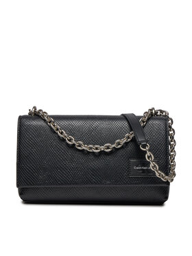 Calvin Klein Jeans Calvin Klein Jeans Borsetta Sculpted Flap W/Chain25 Snake K60K611521 Nero