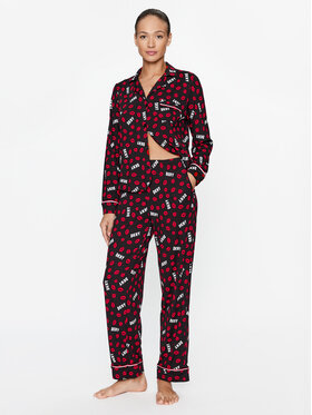 DKNY DKNY Pyžamo YI2922684F Černá Regular Fit