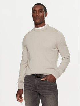 BOSS Boss Pulover Avac_C 50501762 Bej Regular Fit
