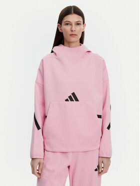 adidas adidas Bluza Z.N.E. JD5992 Różowy Loose Fit