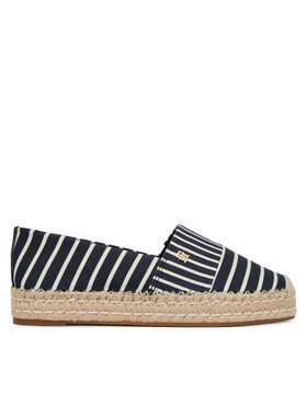 Tommy Hilfiger Tommy Hilfiger Espadrile Th Platform Espadrille Stripes FW0FW09143 Bleumarin