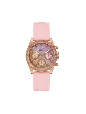 Guess Guess Ročna ura Crystal GW0032L4 Roza