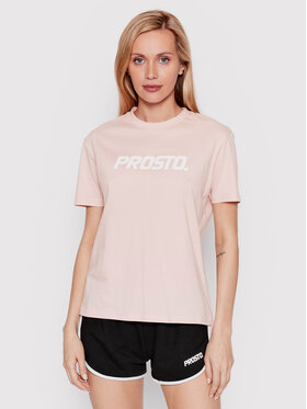 PROSTO. PROSTO. T-Shirt KLASYK Clazzy 1012 Růžová Regular Fit