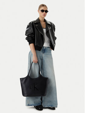 Calvin Klein Calvin Klein Kabelka Bold Ck LV04F3562G Černá