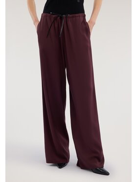 Trussardi Trussardi Spodnie materiałowe P271A002361N046 Bordowy Over Fit