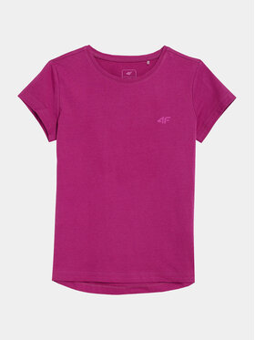 4F 4F T-särk 4FJAW23TTSHF0816 Roosa Regular Fit