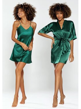 DKaren Lingerie DKaren Lingerie Komplet bielizny Komplet Dkaren2 Zielony