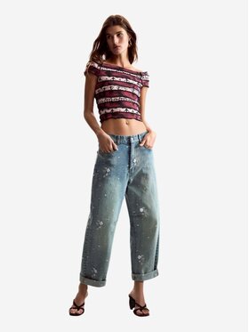 Desigual Desigual T-Shirt TS_ANIMAL_LACROIX Czerwony Regular Fit