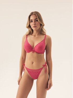 Esotiq Esotiq Biustonosz push-up 42504 Różowy