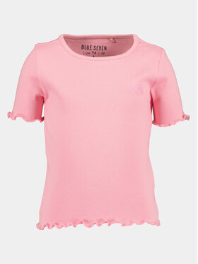 Blue Seven Blue Seven Тишърт 702322 X Розов Regular Fit