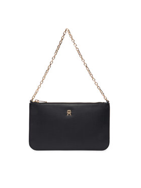 Tommy Hilfiger Tommy Hilfiger Borsetta Th Icon Chain Shoulder Pouch AW0AW18298 Nero