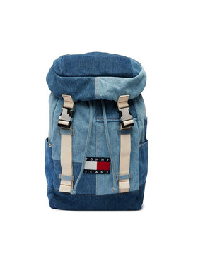 Tommy Jeans Tommy Jeans Zaino Tjm Denim Patchwork Backpack AM0AM14268 Blu