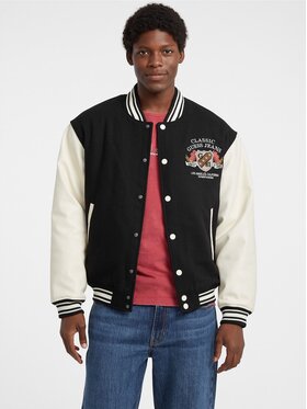 Guess Jeans Guess Jeans Bomber M5BL1E WEI02 Crna Regular Fit