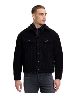 Lee Lee Kurtka jeansowa 112386293 Czarny Regular Fit