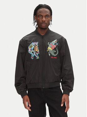 Volcom Volcom Geacă bomber Bob Mollema A1612500 Negru Boxy Fit