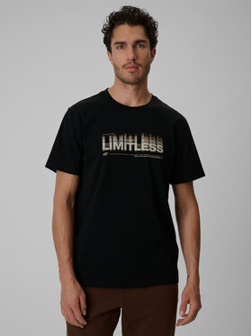 4F 4F T-Shirt LIMITLESS DESERT Czarny Regular Fit