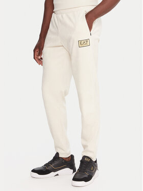EA7 Emporio Armani EA7 Emporio Armani Teplákové kalhoty 7M000676 AF16718 U1086 Béžová Regular Fit