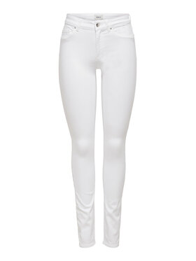 ONLY Jeans Hlače 15195647 Bela Skinny Fit