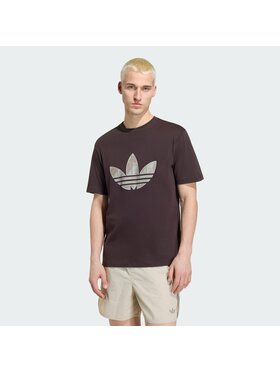 adidas adidas T-Shirt 164967 Brązowy Regular Fit