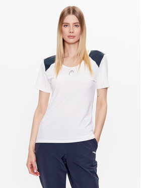 Head Head T-Shirt Club 22 814431 Bílá Regular Fit